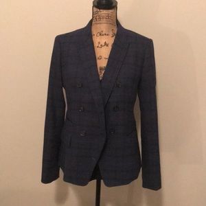 Navy and Plum Banana Republic Blazer